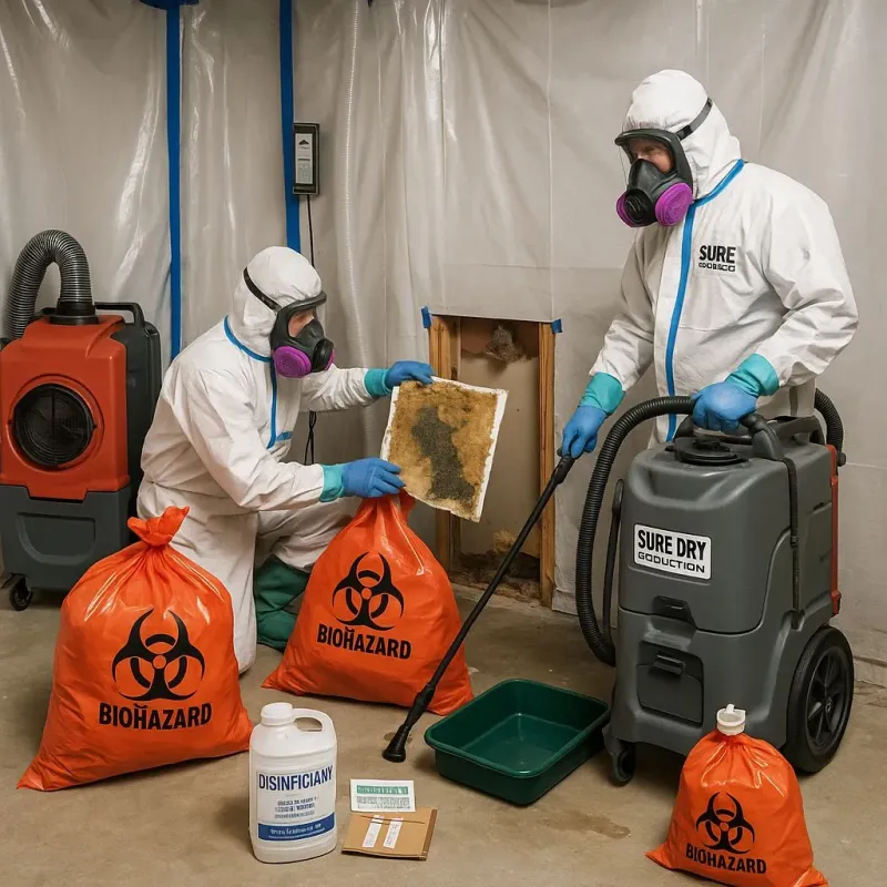 Contaminated Water Handling Protocols process in Olyphant, PA